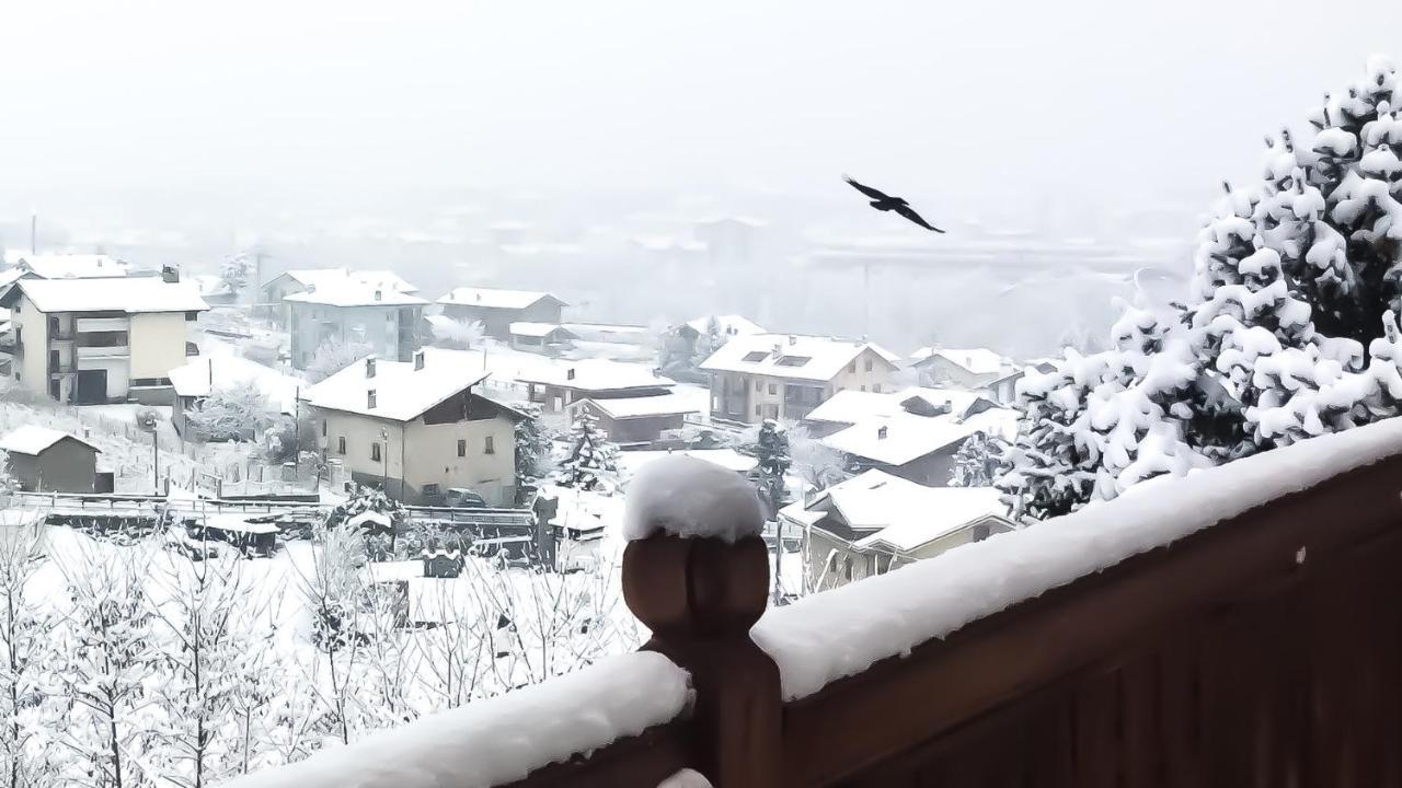 Charvensod Agriturismo B&B Chevres A Cheval المظهر الخارجي الصورة